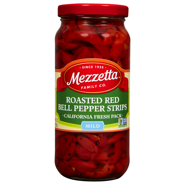Mezzetta Mild Roasted Red Bell Pepper Strips