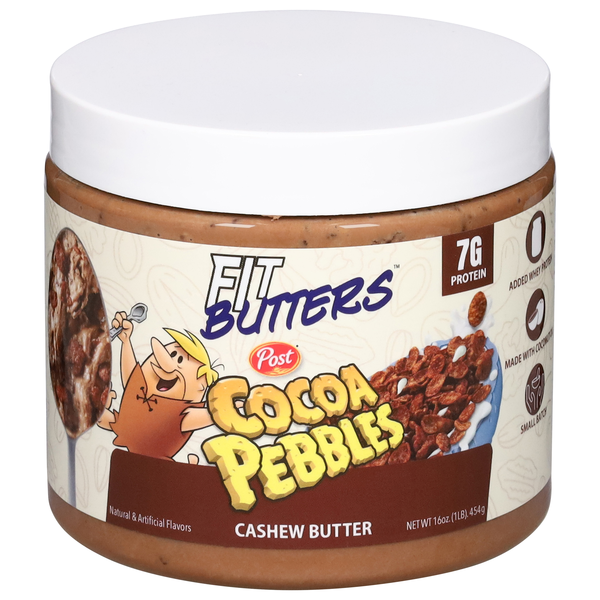 Fit Butters Post Cocoa Pebbles Cashew Butter