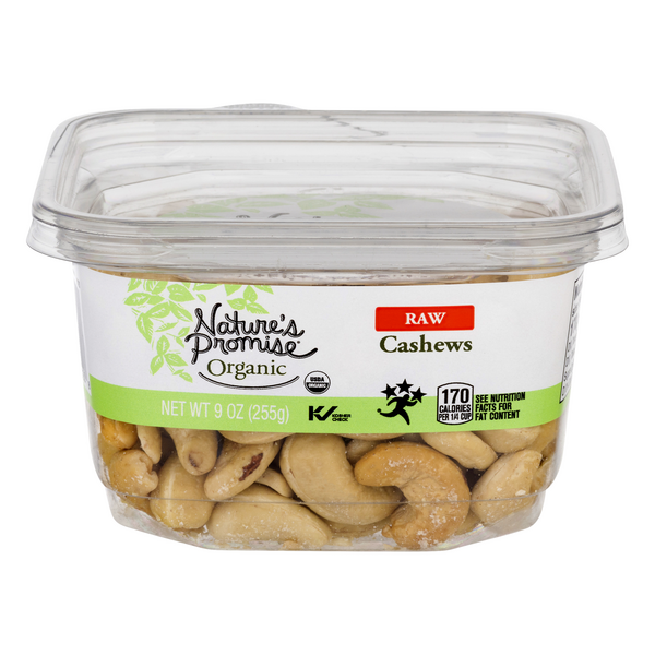 Nature's Promise Cashews Raw Organic