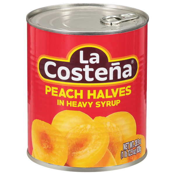 La Costena Peach Halves in Heavy Syrup