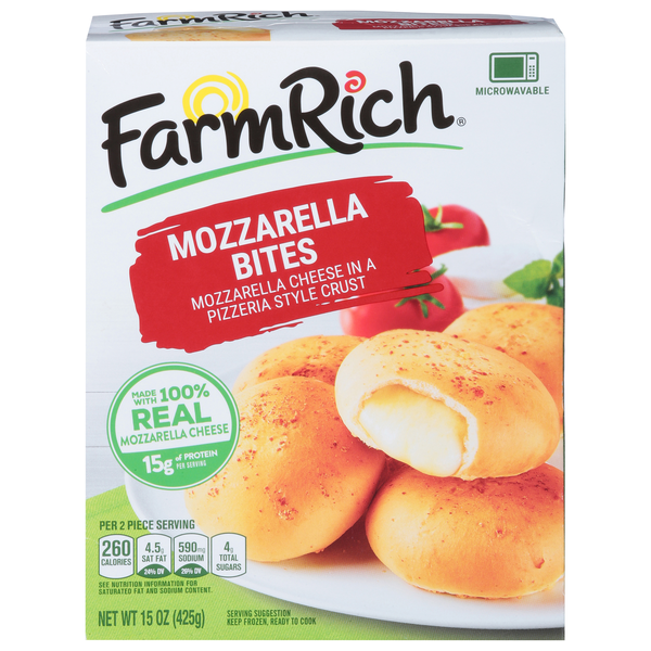 Farm Rich Mozzarella Bites Frozen