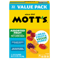 Mott's Assorted Flavored Fruit Snacks - 22 ct
