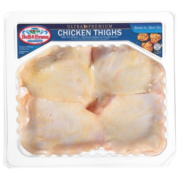 Bell & Evans Chicken Thighs - 4 ct Fresh
