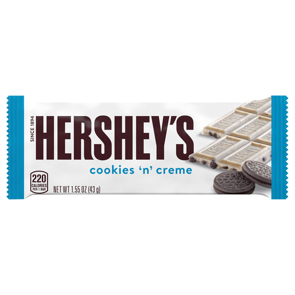 Hershey's Cookies 'n' Creme Candy Bar