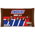 SNICKERS Peanuts Caramel & Milk Chocolate Candy Bar Minis NFL Edition
