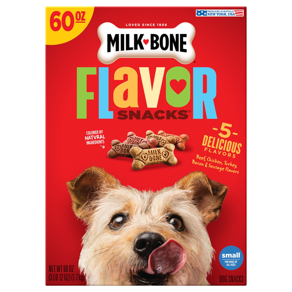 Milk-Bone Flavor Snacks Assorted Flavors Small Dog Treats