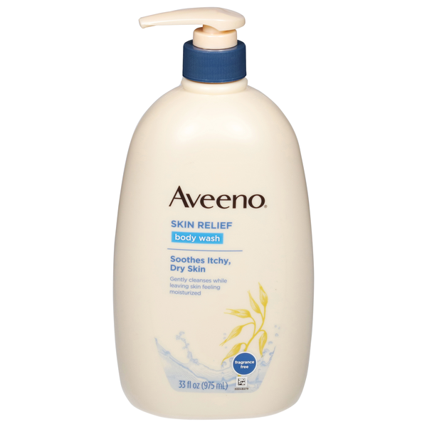 Save on Aveeno Skin Relief Fragrance Free Body Wash For Itchy Dry Skin
