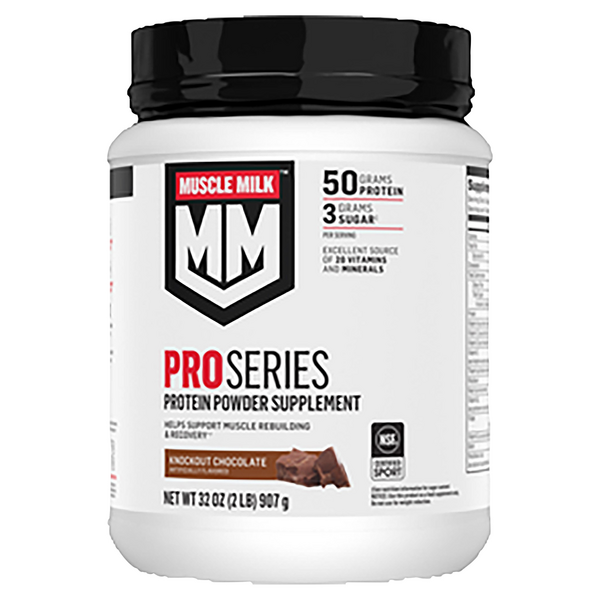 Save on Muscle Milk Pro Series Protein Powder Knockout Chocolate Order