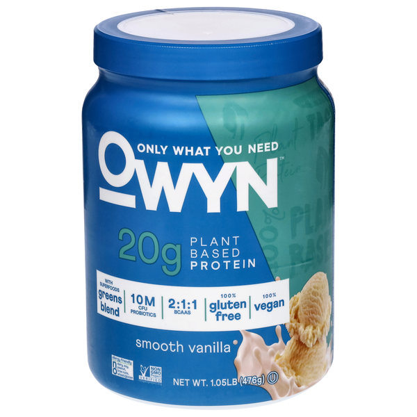 OWYN Smooth Vanilla 20g 100% Plant-Based Protein Powder
