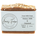 Jones Farm Honey & Oatmeal Goat Milk Soap Bar
