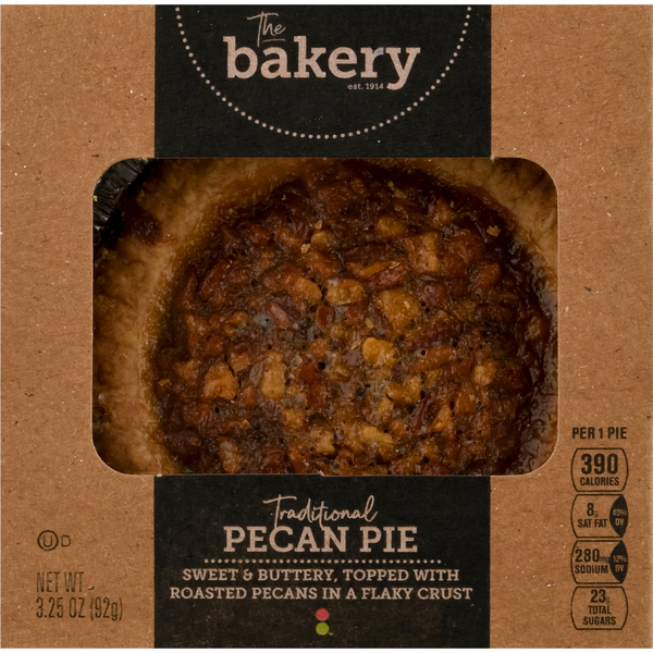Stop & Shop The Bakery Traditional Pecan Pie 4 Inch