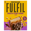 FULFIL Gluten Free Choc Peanut Caramel 15g Vitamin & Protein Bars - 4 ct