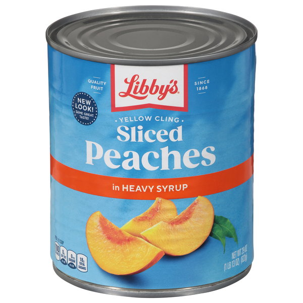 Libby's Sliced Peaches in Heavy Syrup