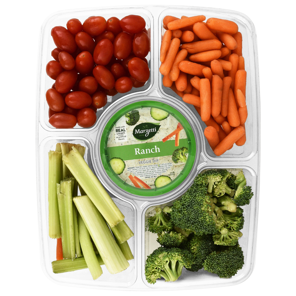 Hannaford Vegetable Tray with Dip