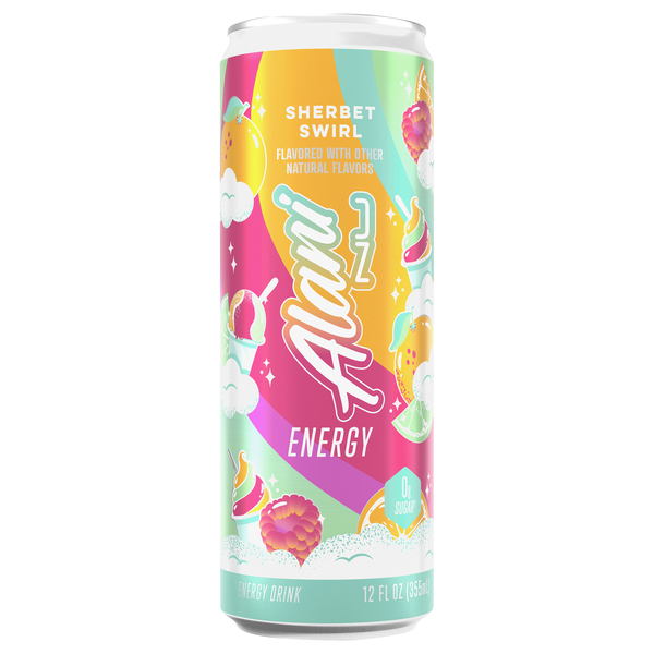 Alani Nu Sherbet Swirl Flavored Energy Drink