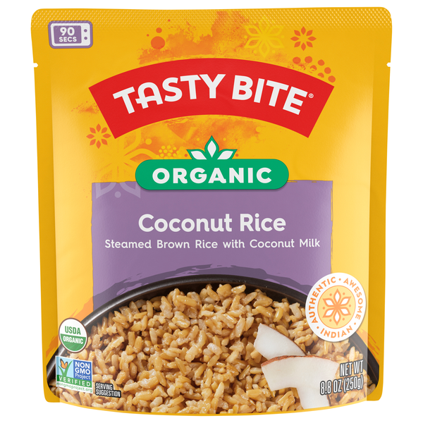 Tasty Bite 90 Second Microwave Organic Coconut Rice
