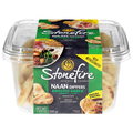 Stonefire Roasted Garlic Naan Dippers Refrigerated