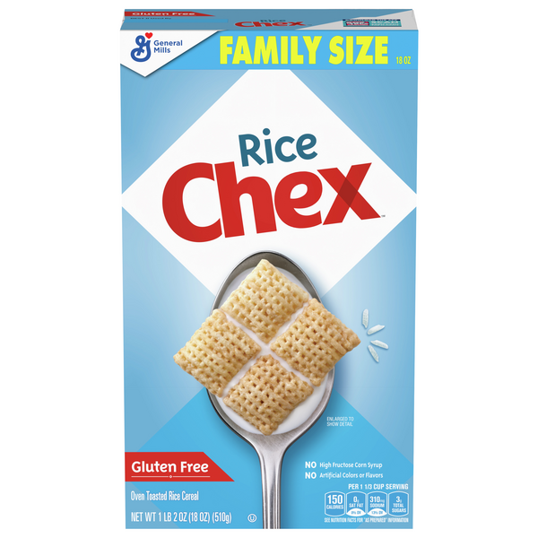 Save on General Mills Rice Chex Cereal Gluten Free Family Size Order