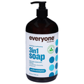 Everyone Pacific Eucalyptus 3-in-1 Shampoo Body Wash & Bubble Bath