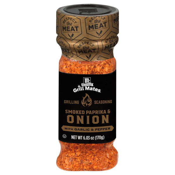 Save on McCormick Grill Mates Smoked Paprika & Onion with Garlic