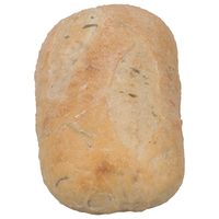 Nature's Promise Bakery Artisan Rosemary Olive Bread Unsliced Loaf