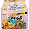 Nissin Geki Spicy Carbonara Chicken Flavor Asian Noodles in Sauce - 5 ct