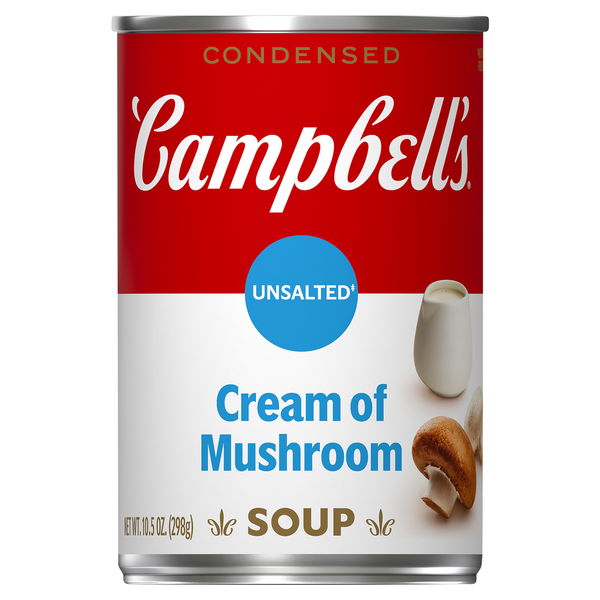 Campbell's Condensed Unsalted Cream of Mushroom Soup