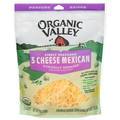 Organic Valley Finely Shredded Mexican Blend Cheese