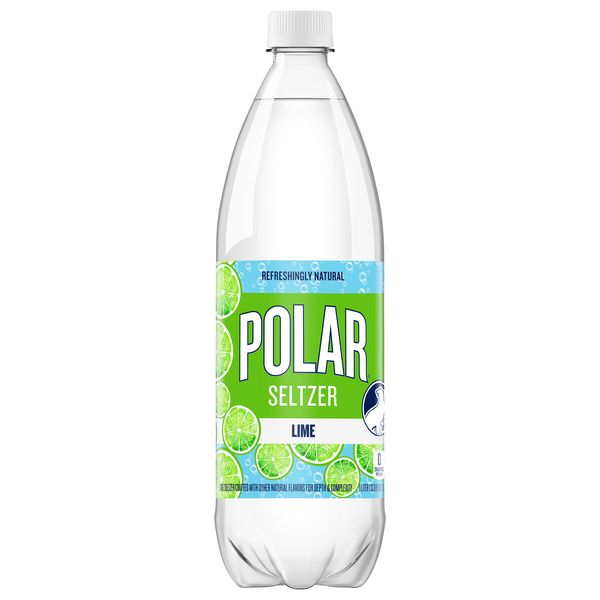 Polar Lime Seltzer Water