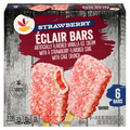 Our Brand Strawberry Eclair Ice Cream Bars - 6 ct