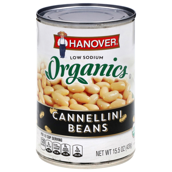 Hanover Organics Low Sodium Cannellini Beans