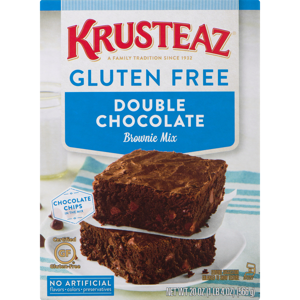 Save on Krusteaz Brownie Mix Double Chocolate Gluten Free Order Online