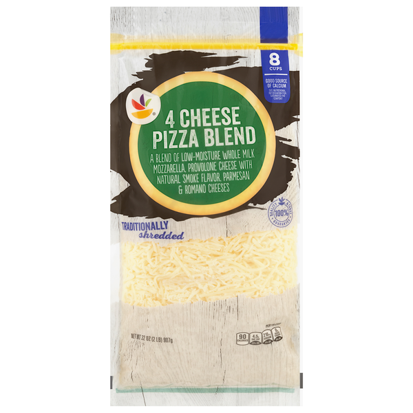 Stop & Shop Tradionally Shredded 4 Cheese Pizza Blend