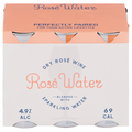 Rose Water Dry Rose Wine with Sparkling Water - 6 pk
