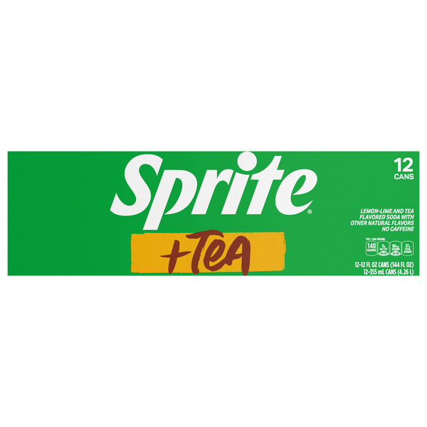 Sprite + Tea Soda - 12 pk