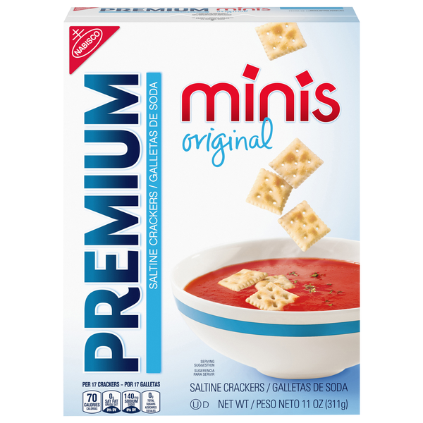 Nabisco Premium Minis Original Saltine Crackers