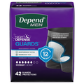 Depend Night Defense Guards Men's Overnight Incontinence Pads
