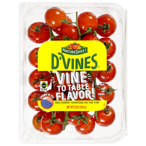 NatureSweet D'Vines Red Cherry Tomatoes on the Vine