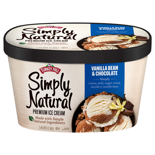 Turkey Hill Simply Natural Vanilla Bean & Chocolate Ice Cream