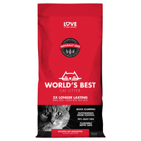 World's Best Quick Clumping Unscented Multi-Cat Corn Cat Litter