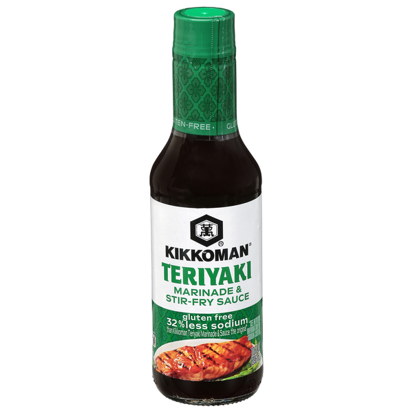 Kikkoman Less Sodium Teriyaki Marinade & Sauce