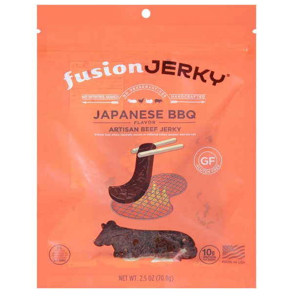Save on Fusion Jerky Artisan Beef Jerky Japanese BBQ Gluten Free Order Online Delivery Giant