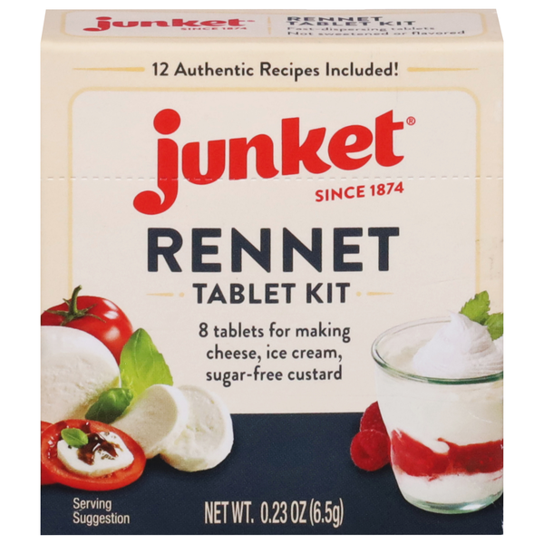 Junket Rennet Tablet Kit - 8 ct