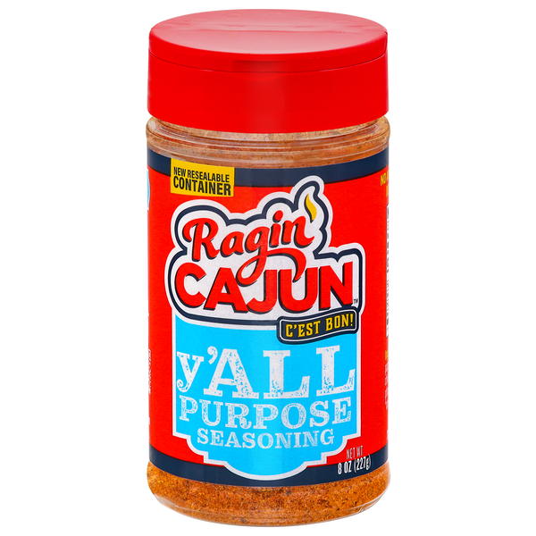 Ragin' Cajun Y'all Purpose Seasoning