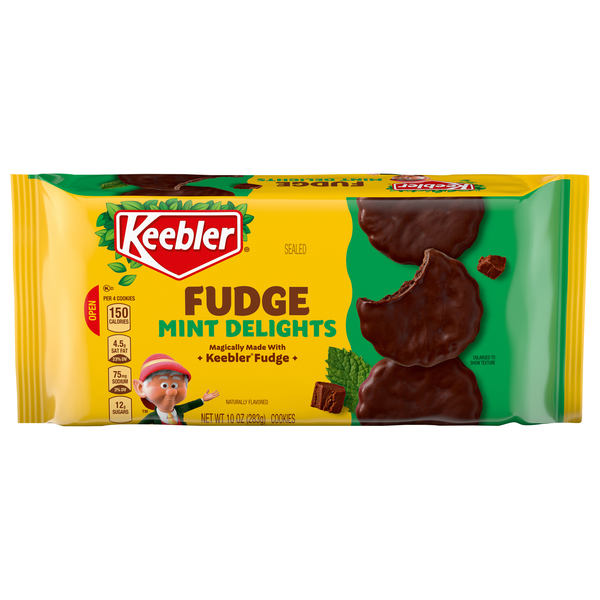 Keebler Fudge Mint Delight Cookies