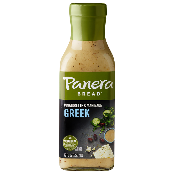 Panera Bread Greek Vinaigrette & Marinade Refrigerated