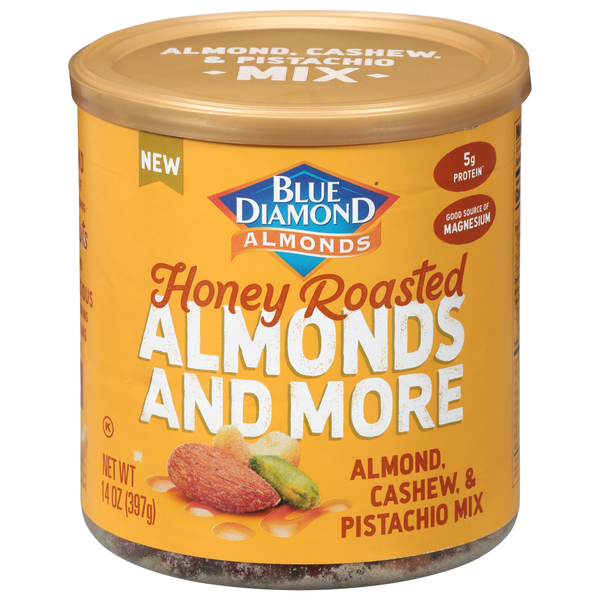 Blue Diamond Honey Roasted Almonds & More