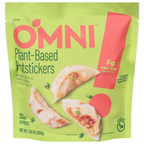 Omni Plant-Based Vegan Potstickers - 10 ct Frozen