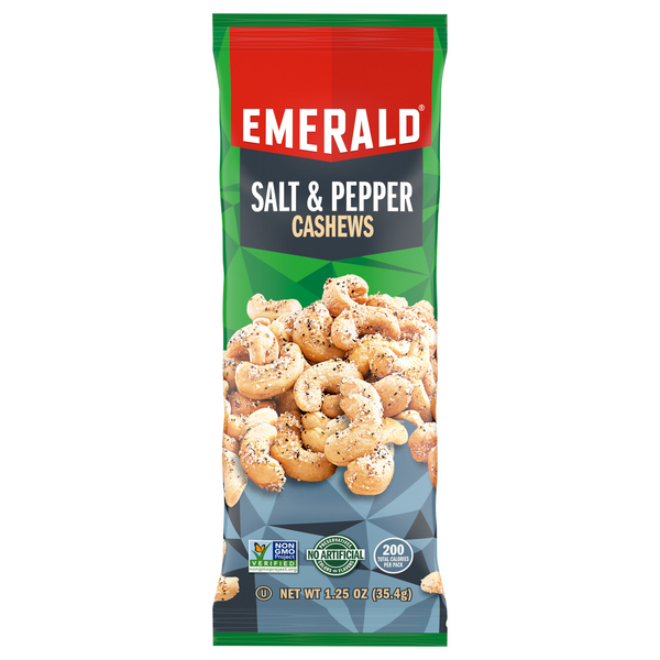 Emerald Salt & Pepper Cashews