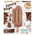 JonnyPops Gluten Free Chocolate Fudge with Fresh Cream Frozen Bars - 4 ct